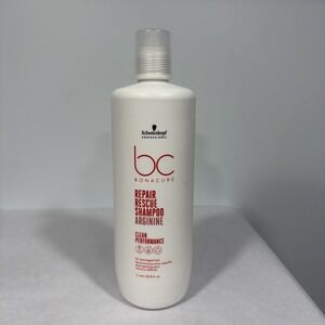 Schwarzkopf Professional Bonacure Repair Rescue Shampoo, Damaged Hair 33.8 Fl Oz